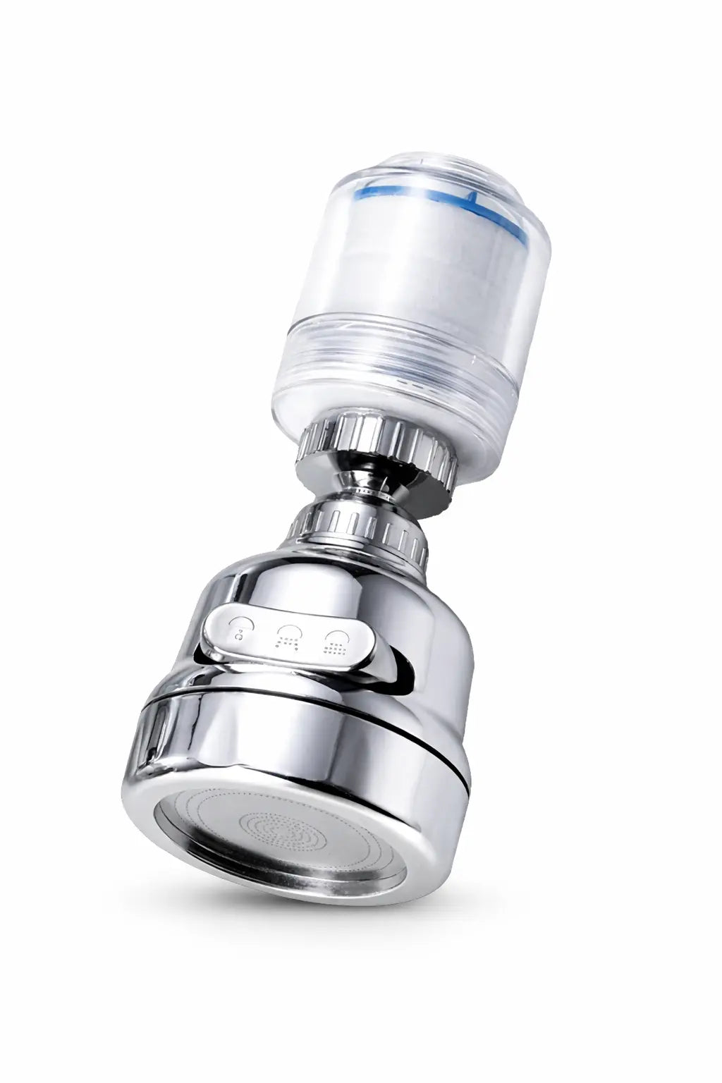 Extensie robinet Ferani Multijet cu filtrul microfibră de bumbac vizibil