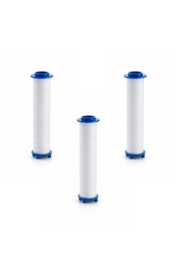 set 3 filtre microfibra de bumbac pentru cap de dus ferani power